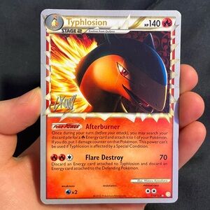 Pokemon Typhlosion 110/123 World Championships 2011 card